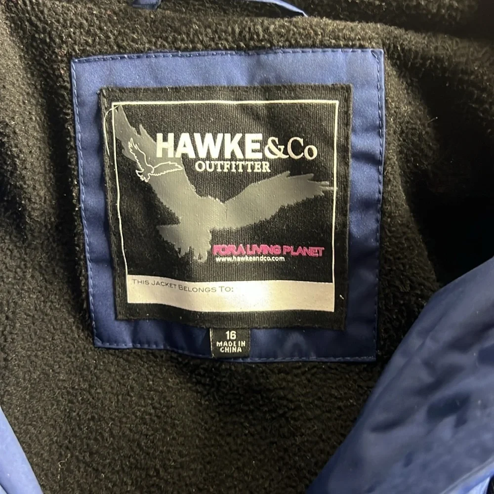 Hawk & Co Outfitters Navy Winter Coat